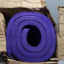 CAP Barbell Yoga Mat 1" Thick with Carrying Strap - High Density Exercise Mat for Yoga, Pilates, Stretching, Floor & Fitness Workouts - 74''x24''x1 | Purple
