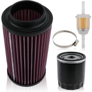 7080595 Air Filter with Fuel Filter Oil Filter Set Compatible with Polaris Sportsman 400 500 550 Xpedition 325 425 Magnum 325 500