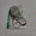 GORGLITTER Women's Metallic Strappy Flat Sandals Open Toe Dressy Summer Beach Thong Slides 41