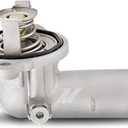 Mishimoto MMTS-WRA-12E Thermostat with Housing, Compatible with Wrangler JK 2012-2018, 194F