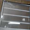 HVAC Premium 16 x 18 Duct Opening Steel Return Air Filter Grille, for 1-inch Filter, Removable Door, Flat Stamped HVAC Vent Cover Grille, Outer Dimensions 18.5 x 20.5