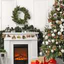 Barydat 24 Pcs Arborist Ornaments for Christmas Tree, Wooden Decorative Arborist Hanging Ornaments for Xmas Tree Arboriculturist Gifts