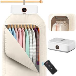 Portable Clothes Dryer Compact Mini Laundry Dryer for with Adjustable Timer Quiet Operation for Apartments RVs and Dorms