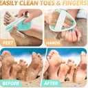 famichan Triangle Sand Remover Eraser Wipe, Family Beach Vacation Essentials for Women, Kids & Baby, Girl Beach Must Haves, Sand Removal Bag for Cruise Travel Accessories