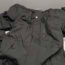 CAMEL CROWN Men's Mountain Snow Waterproof Ski Jacket Detachable Hood Windproof Fleece Parka Rain Jacket Winter Coat (Medium, Black)