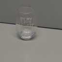 LANBAIHE Funny Birthday Glass Gift for Women, Mom, Grandma, Best Friend, Sister, Coworker,15oz Novelty Cup for Her-It's My Birthday Stemless Glass