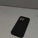 LOVE 3000 Designed for iPhone 15 Pro Max Case, Premium Silicone with [Soft Anti-Scratch Microfiber Lining] Shockproof Protective Phone Case for Men Women Girls 6.7", Black