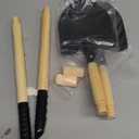 2PCS 27" Kids Shovels, Wood Handle & Metal Head Shovels for Digging Sand, Great for Beach & Garden
