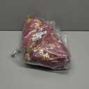 NICETOWN 2 Panels Christmas Red Rod Pocket Curtains 52 x 95 Inch, Gold Stamped Holiday Window Drapes for Xmas Decorations, Festive Room Darkening Curtain Set for Living Room Bedroom, Seasonal Style