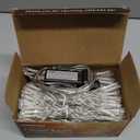 JMEXSUSS 300 LED Remote Control Curtain Lights, Plug in Fairy Curtain Lights Outdoor, Window Wall Hanging String Lights for Bedroom Indoor Dorm Backdrop Wedding Party Patio Christmas Decor, Warm White