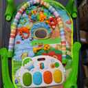 CUTE STONE Baby Gym Play Mat , Kick and Play Piano Gym, Musical Activity Center for Infants Toddlers