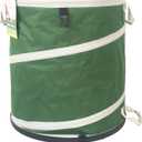 16-Gallon Collapsible Trash Can (16x19 in) Hard-Shell Bottom Yard Garden Bag for Pop-Up Trash Can, Recycling Bin, Yard Waste Container, RV Camping Waste Bin, Laundry Hamper, Lawn Grass, Leaf Bag, Weed Basket