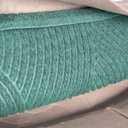 HIYARD Sturdy Front Door Mat, Absorbent Muddy Dirt Resist Welcome Door Mats Outdoor Indoor, Stain and Fade Resistant, Non-Slip Backing Entry Mat Low Profile Doormat for Entryway, 36×24, Green