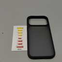 TORRAS for iPhone 17 Pro Case, Beyond Military-Grade Protection, Camera Control Button, DIY Buttons, Translucent Matte Slim Thin Shockproof Hard Back Anti-Scratch Phone case for iPhone 17 Pro, Black