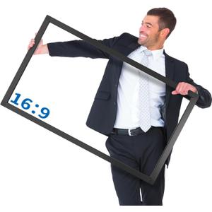 32 Inch 20 Points Infrared Touch Frame, Interactive USB Interface IR Touch Screen Overlay Use, Driver Free Intelligent, Suitable for Digital Signage