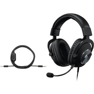 Logitech G Pro X SE Wired Gaming Headset with Microphone: Detachable Microphone, DTS Headphone:X 7.1, for PC, Xbox One, Xbox Series X|S, PS5, PS4, Includes USB DAC  Black