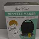 Baker's Friend Multi Pizzelle Maker Electric, Stroopwafel Iron, 4 x 4.5'' Pizzelle Waffle Cookies Maker with Temperature Control, Ideal for Holidays, Parties & More, Great Choice for Gift