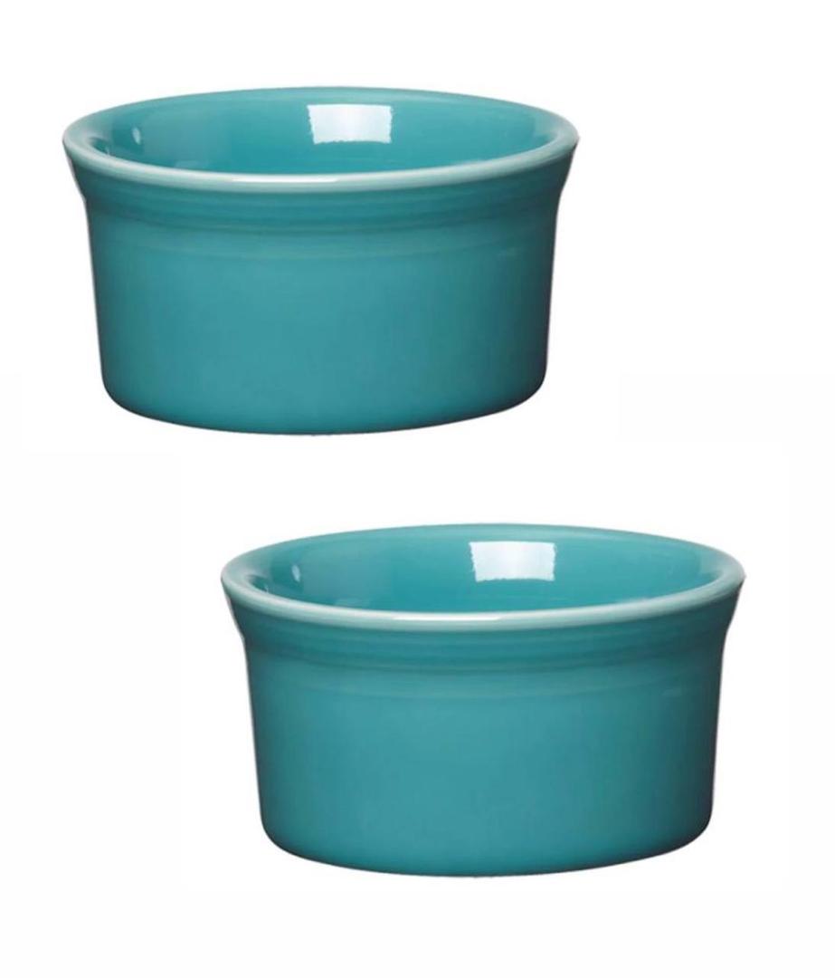 DI Fiesta Ramekin 4inch Blue 2 Pack