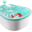 JOYMOOP Fruit Cleaner Spinner JOYLOOP, Large Fruit Washer Spinner, Fruit Cleaner Spinner with Fruit Washer Bowl, Vegetable Fruit Spinner Washer,Fruit and Vegetable Scrubber