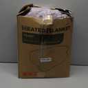 Electric Heated Blanket 84"x90" Queen Size Microplush Cover Blanket, 4 Heat Settings & 10 Hours Auto Off, Cozy & Warm for All Night, Machine Washable,Berry