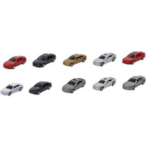 10Pieces HO Scale Model Vehicle Car 1:87 Architecture Model Train
