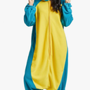 Unisex Axolotl Onesie Adult Pajamas, Halloween Costume Cosplay Pajamas One Piece Sleepwear Homewear, Size Medium
