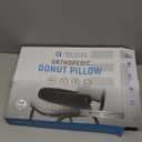 PT ENDORSED Donut Pillow Seat Cushion for Tailbone Pain Relief, Hemorrhoid Pillow for Sitting, Donut Cushion Post Surgery, Lifting Cushions for Postpartum Pregnancy, Coccyx, Bed Sores, Butt Pillows (Medium - 17.5" x 14" x 2.75")