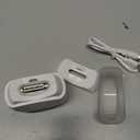 Automatic Electric Nail Clipper with LED Light & 2 Speeds with Nail Scraps Storage, USB Rechargeable Safety Fingernail Trimmer for Baby, Children, Kids, Adult, Seniors and Caregivers, White