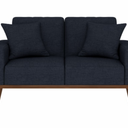 Emerald Home Furnishings Lakeview Presley loveseat - Navy Blue