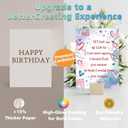 2 x Romantic Anniversary Card & Gifts for Men, Women, Couples, Boyfriend or Girlfriend Happy Wedding Anniversary Card for Husband or Wife, Him or Her, Valentines Day