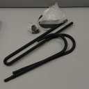 Wall Sconce Candle Holder Metal Hanging Wall Decorations for Home,Living Room, Bathroom, Dining Room, Set of 2Black