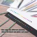 SMOOTHERPRO Glitter Gel Pens 12 Colors, Vibrant, Sparkly Metallic Pens for Coloring, Journaling & Scrapbooking Colored Gel Pens for Adults