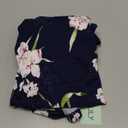 AUSELILY Women's Summer Casual Dresses 2026 Short Sleeve Swing Beach Floral T-Shirt Dress with Pockets (XX-Large, Floral Navy Blue)