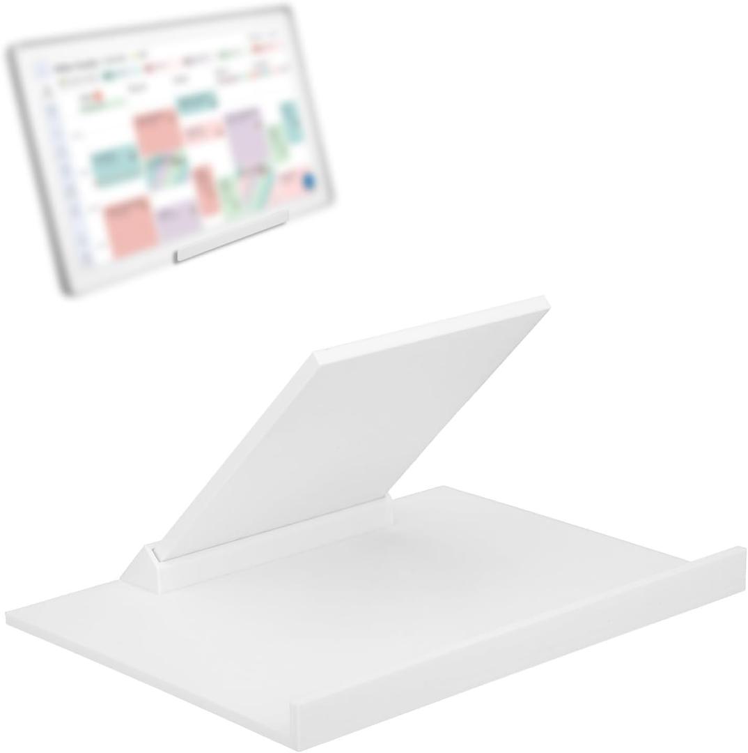 Adjustable Desktop Stand for Skylight Calendar Max 27 Inch, Calendar 2 and 15 Inch (Gen 1), Desk Mount Holder Stable Frame Base Tool-Free Compatible with Digital Sky Light Display Accessory