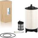 FOCUSFILTER Upgrated A4720921705 OEM Grade Fuel Filter Kit, for 2020 and Newer DD13, DD15 and DD16 Engines, Replaces FK11011, KX46910, A4720921405, A4720921405001, P582831, WF10678