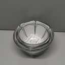 Anchor Hocking Anchor 3-Piece Glass Mixing Bowl Set, Clear