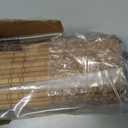 LazBlinds No Drill Bamboo Roman Shades, 35x64, Ceylon Light Russet