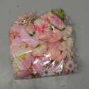 Cindeer 200 Pcs Fake Flower Heads for Crafts Mini Silk Flower Heads Faux Rose Artificial Daisy Blossom Heads Decorative Flowers for Home Bride Bridesmaid Wedding Centerpieces, 2-7 cm(Pink)