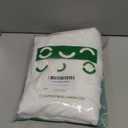 JELLYMONI Pillowcases King Size Bright White 2 Pack Boho Striped Bed Pillow Covers 20x36in Polyester Envelope Pillow Shams Tufted Bohemian Textured (Pillows are not Included)