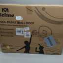 Pool Basketball Hoop, 34"x34"x42.2" Oversized Pool Toys with 2 Balls/Nets/Pump for Poolside Water Basketball Game, Pool Basketball Goal for Inround Pool & Deck - Swimming Pool Games for Kids Adults