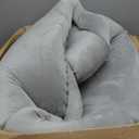 Toddler Floor Bed, No Assembly Needed - Super Soft Full Foam Kids Bed with Removable Washable Cover for Ages 3-5 (61.8"x31.5"x18.9")