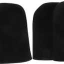 4pcs Wheelchair Leg Rest Padding Covers Soft Protective Footrest Sleeves for Wheelchair Antislip Senior Footplate Attachments