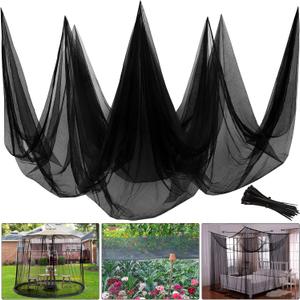 39 x 10 Ft Mosquito Netting, Garden Bird Netting for Patio, Insect Mosquito Net for Plant Protection Breathable Mesh Garden Plant Covers Protect Vegetables Fruits from Birds Bugs