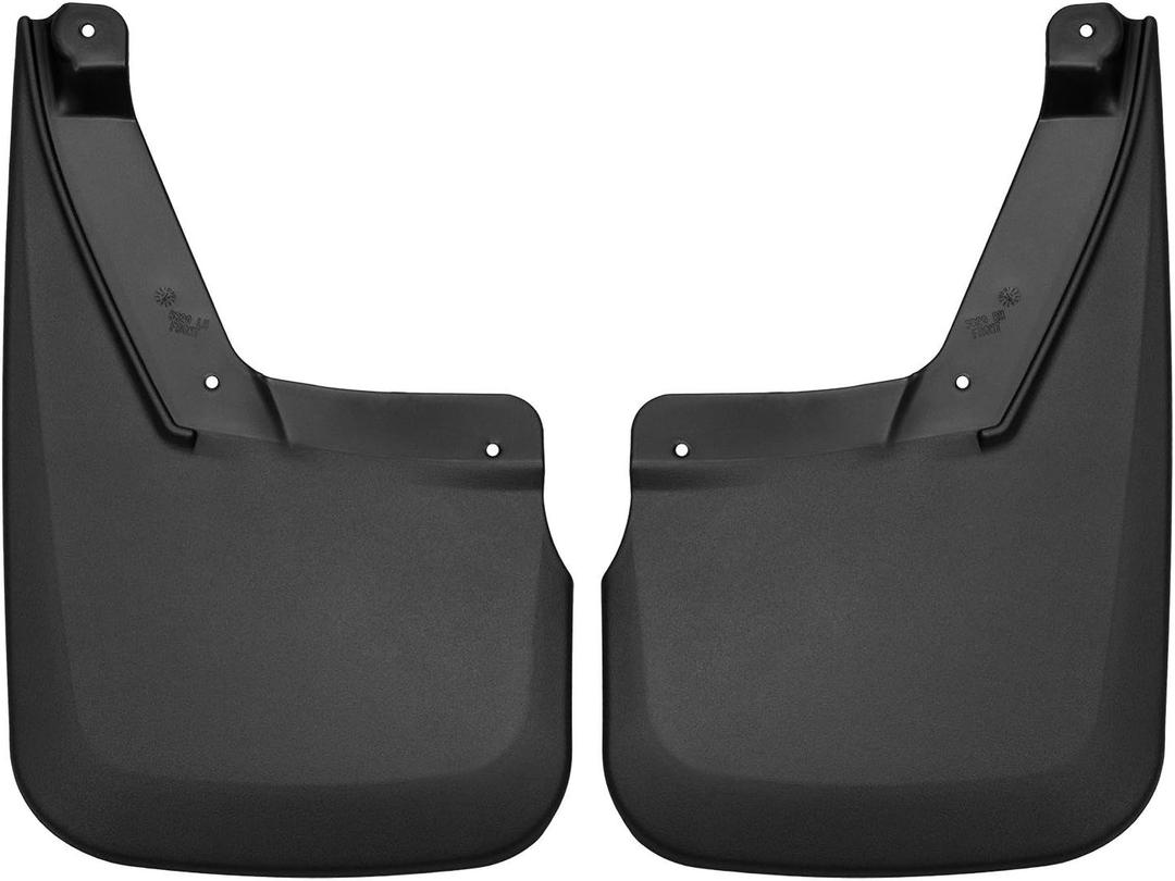 Husky Liners - Front Mud Guards | 2015-2020 Chevrolet Suburban/Chevrolet Tahoe/GMC Yukon/GMC Yukon XL, Front Set - Black, 2 Pc | 58201