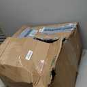 LIVEBOX Machine Washable Modern Abstract 6x9 Area Rug Clearance, Non Slip Large Bedroom Living Room Nursery Girl Rug Minimalist Wave Striped Neutral Boys Rug, Carpet for Playroom(Beige,6'x9')