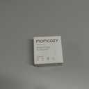 Momcozy Flange Insert 19mm Compatible with 24mm Flange/Shield of Most Pumps, Insert for Breast Pump Replacement Accessories, 4PCS 19mm (Transparent)