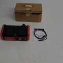 350W Power Inverter Pure Sine Wave Compatible with Milwaukee 18V Battery (No Battery), 7A Fast Charger, Portable Power Station with 2 AC Outlets, 2 Type-C (140W/65W), 2 USB Ports, 600LM LED