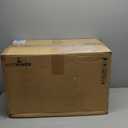 Washable Area Rug 9x12 Boho Chic Medallion Distressed Design Non-Shedding Easy Care Ideal for High Traffic Areas in Living Room Bedroom Office Coffee Table Large Carpet (Taupe and Blue)