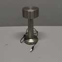 Portable LED Table Lamp, 3-Levels Brightness Metal Desk Lamp,3 Color Touch Control Rechargeable lamp, Ideal Bedside Lamp for Nightstand,Bedroom, Living Room (Silver)