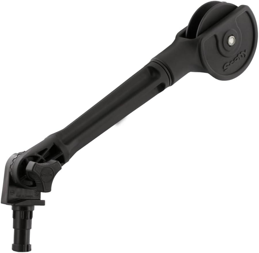 Scotty #749 Trap-Ease Trap Roller without Mount,Silver/Black